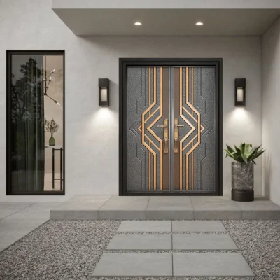 Metal doors 3
